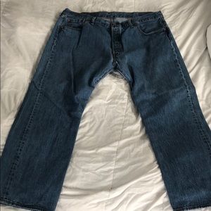 Levi’s 501 button fly jeans